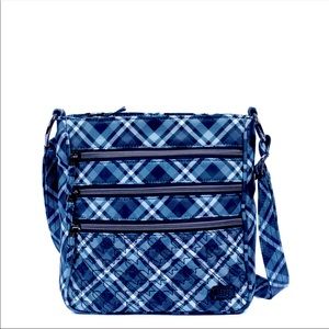 LUG BREEZER CROSSBODY BAG - PLAID GREY
